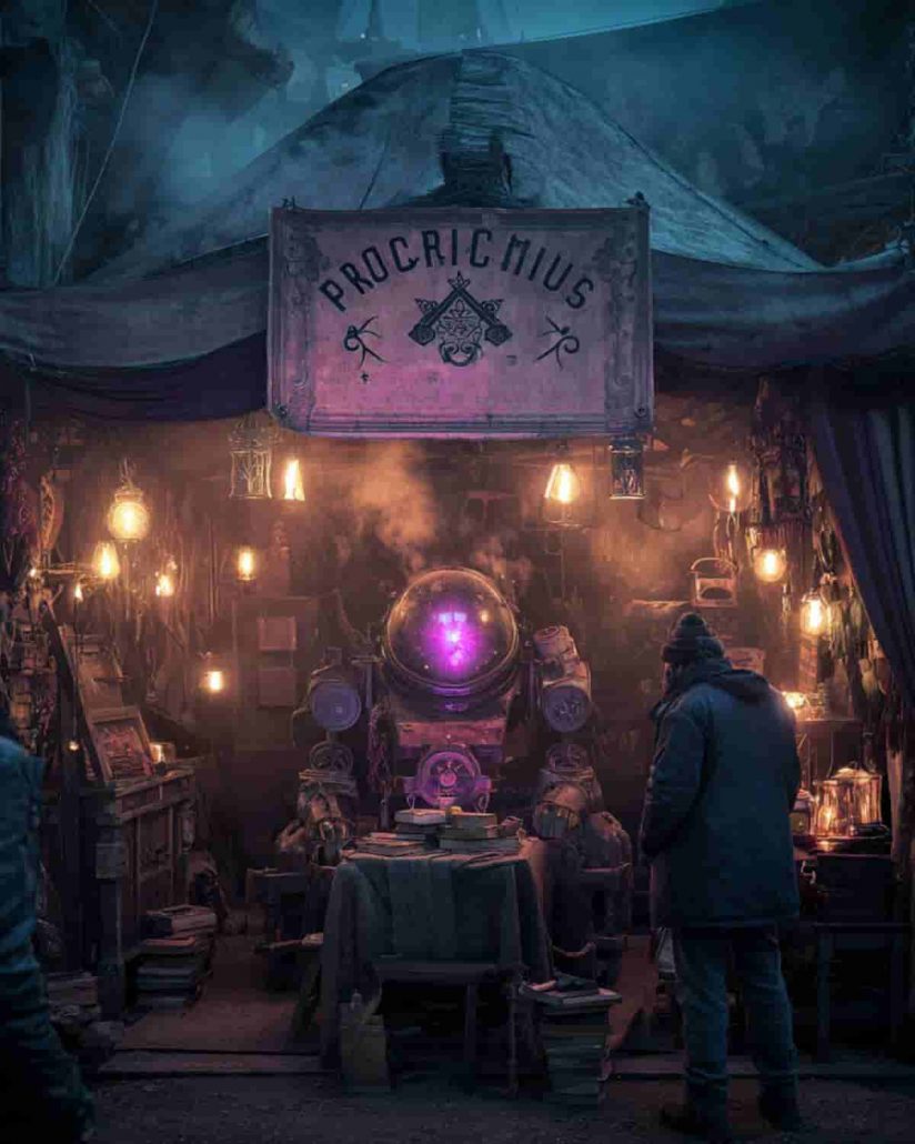 Stand de voyance artificielle la nuit