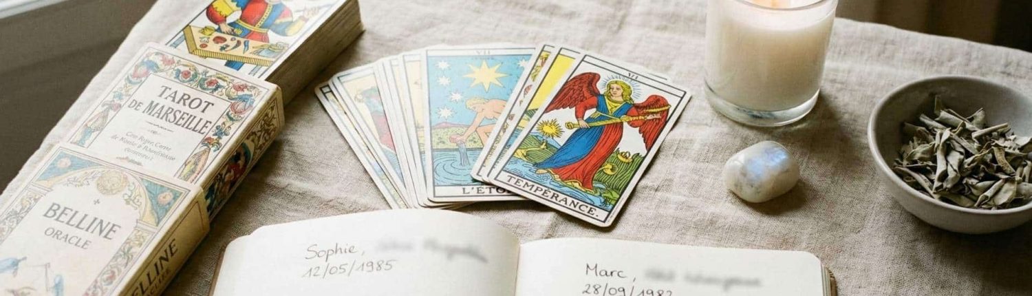 Support de consultation de voyance