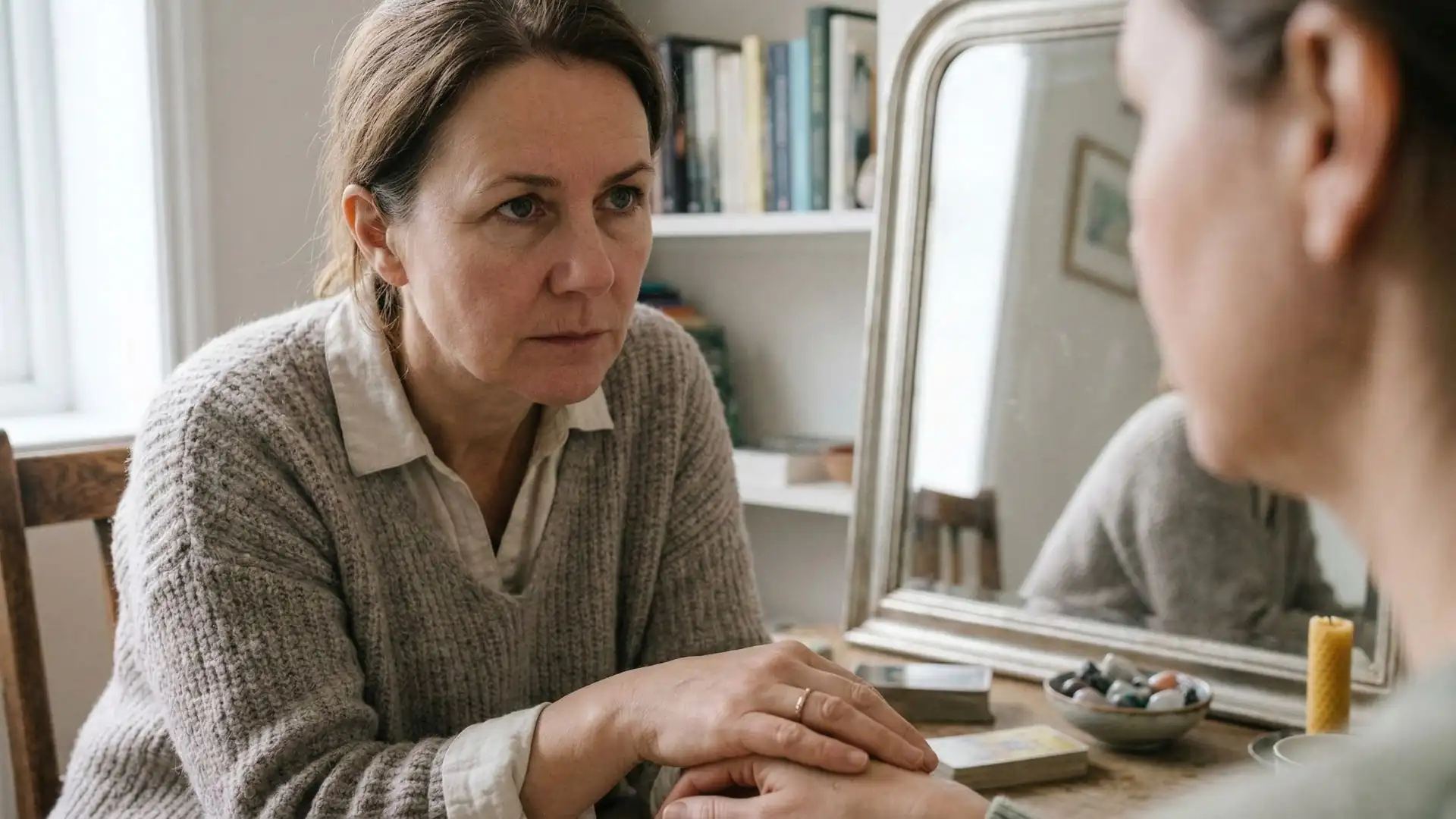 Consultation de voyance marquée par l’écoute, la sincérité et l’absence de complaisance.