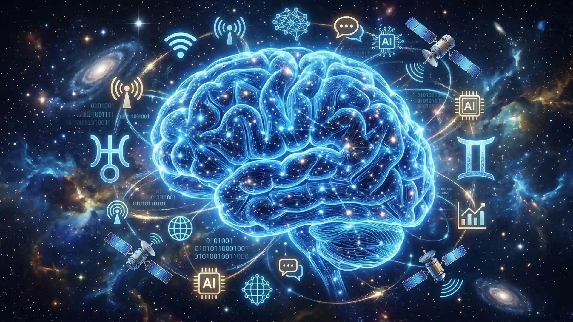 Illustration d’Uranus en Gémeaux en 2026