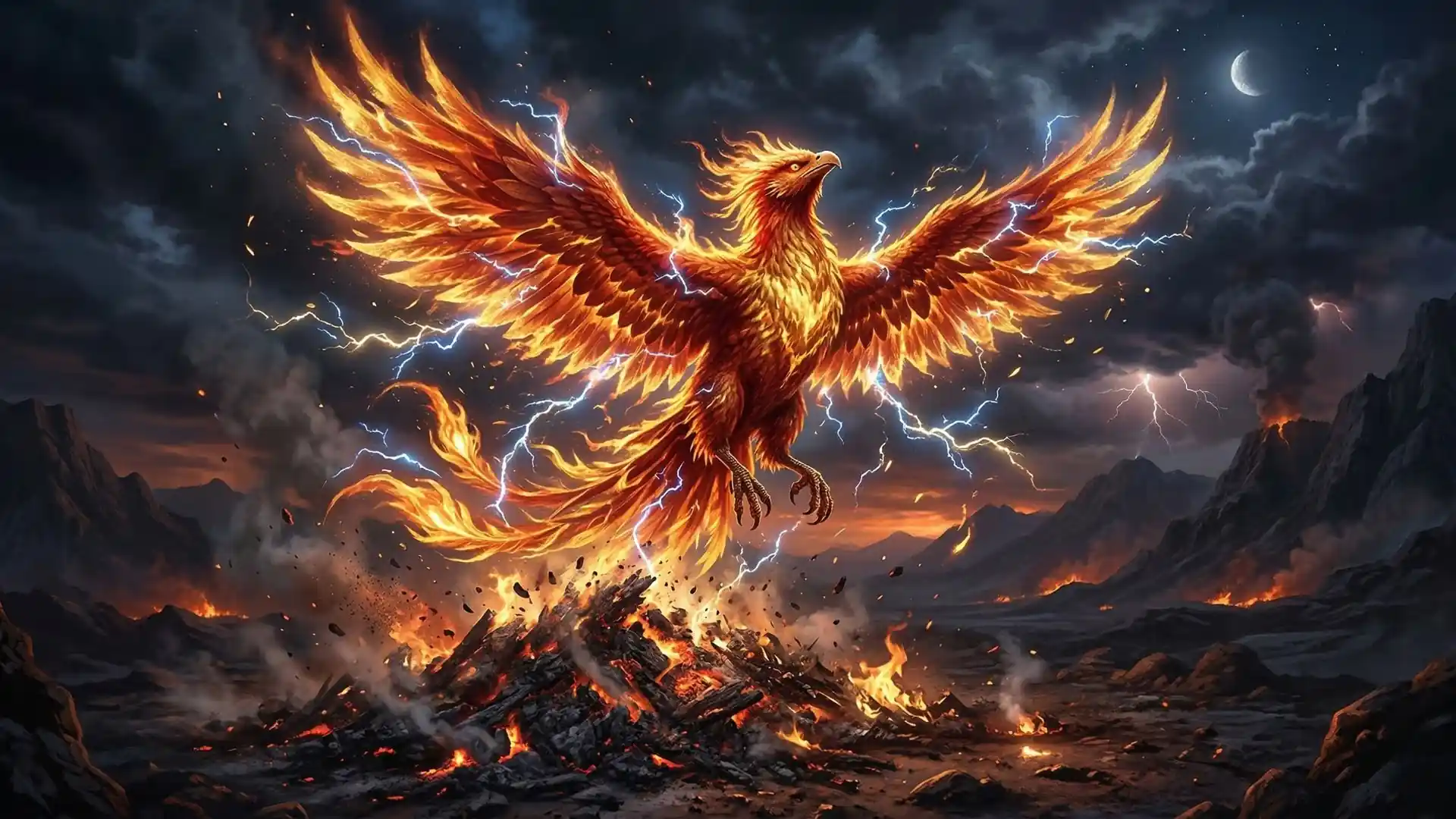 Illustration des signes de Feu en astrologie 2026