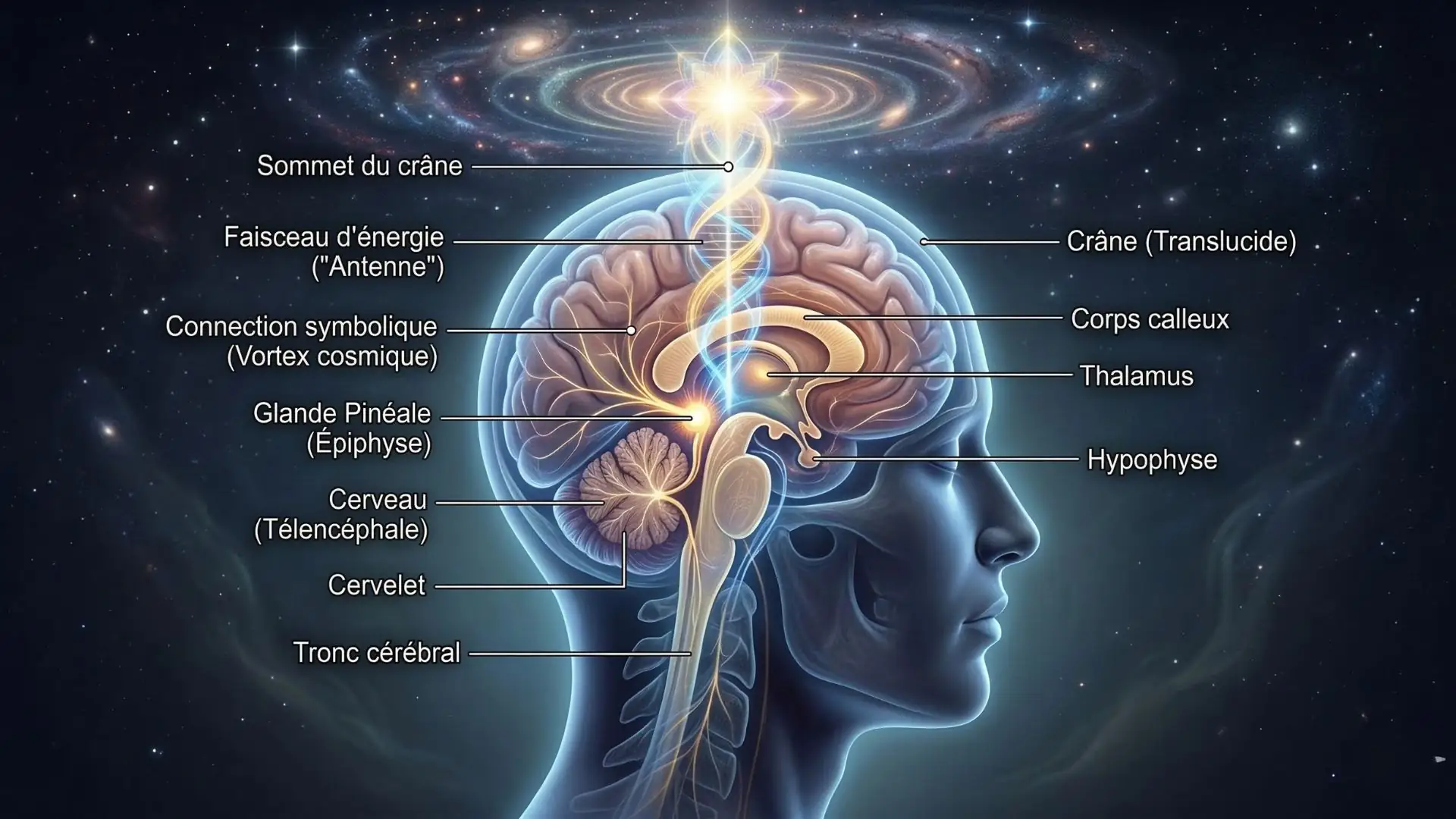 Zoom glande pinéale