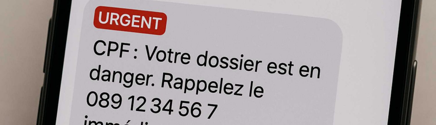 Un téléphone qui affiche le message concernant une "offre" publicitaire pour rappeler une voyante or celui-ci se révèle être une arnaque. 