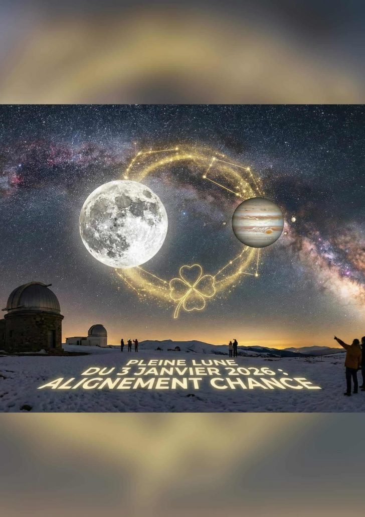 3 janvier 2026 : la première pleine lune de l'année pour aligner votre chance.