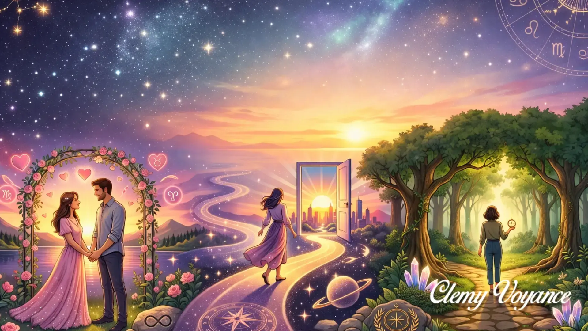 Guidance spirituelle et chemin de vie par Clémy Voyance : Amour, Carrière et Sérénité