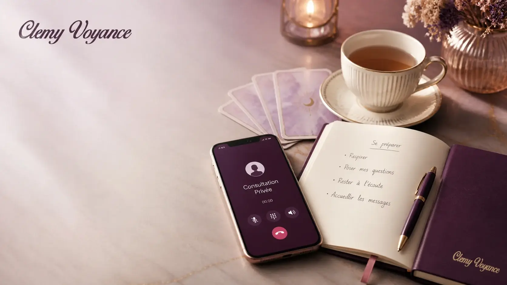 Préparer une consultation de voyance par téléphone dans un cadre calme